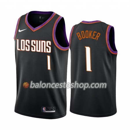 Camiseta Hombre NBA Phoenix Suns Devin Booker 1 2019-20 Nike City Edition Swingman